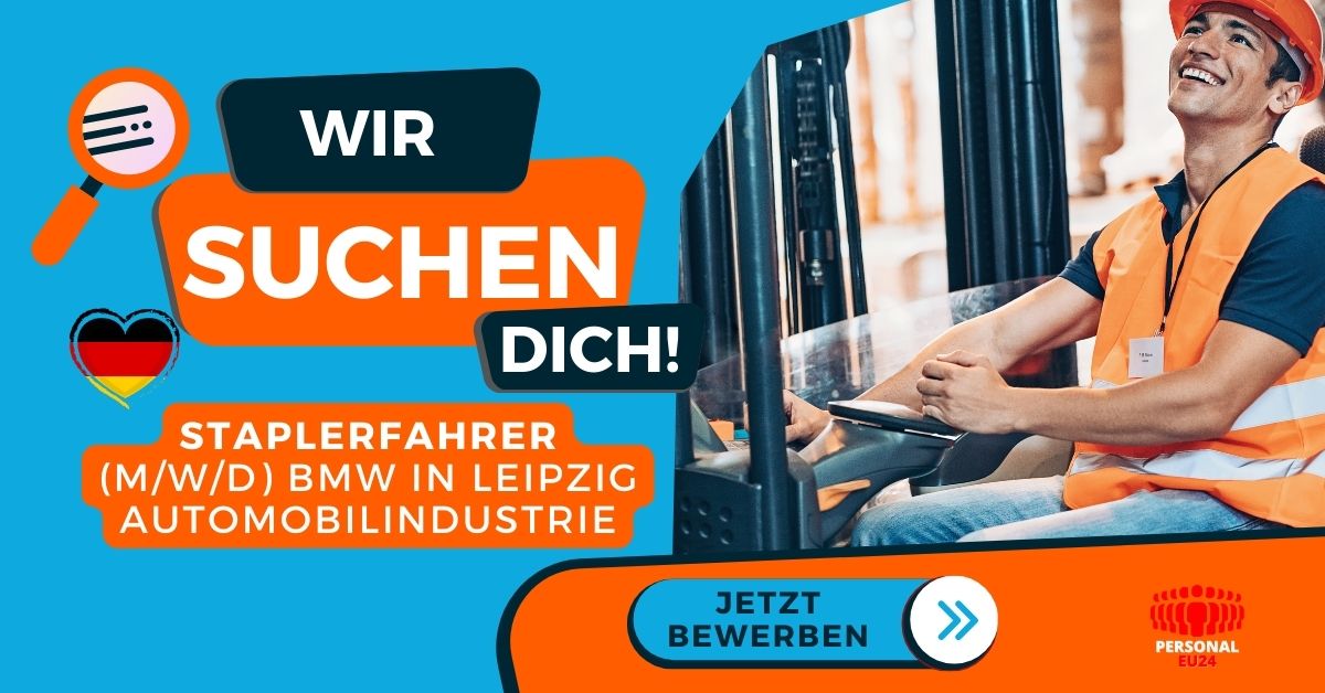 Staplerfahrer (m/w/d) bei BMW Leipzig in der Automobilindustrie